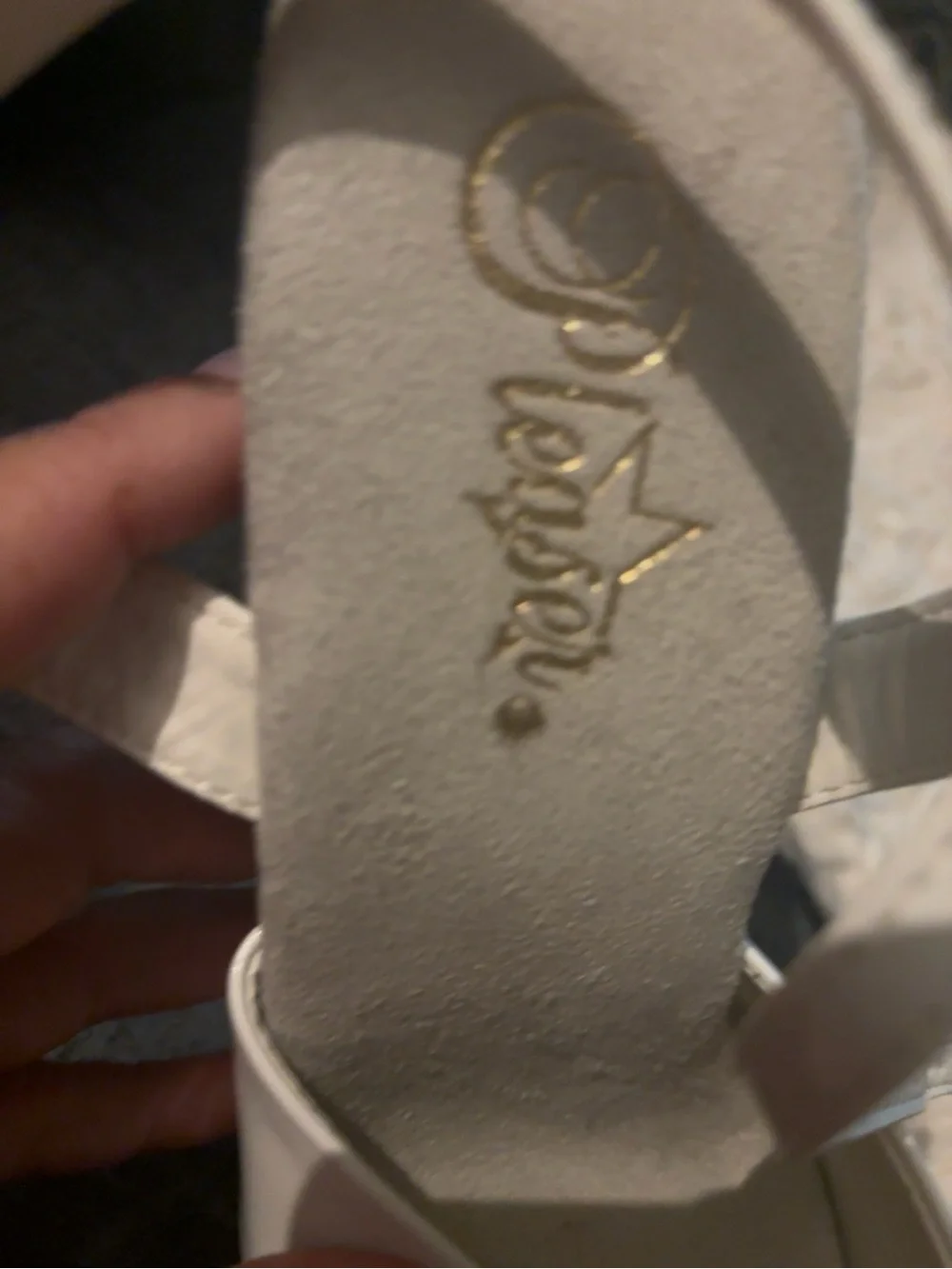 Pleaser SKY 309 White Platform Stiletto Heels - size 8.5